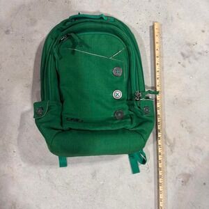 OGIO Green Backpack Laptop School Travel Bag Quilted Back Panel